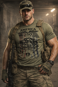 US Space Force America 250th Commemorative T Shirt
